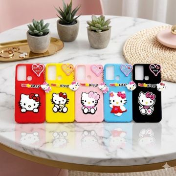 Samsung Galaxy S10 Plus Hello Kitty Braslate Chain Soft Case