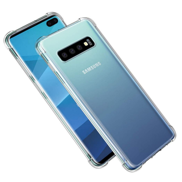 Samsung Galaxy S10 Plus Transparent Soft Crystal Clear Case Cover - Image 2