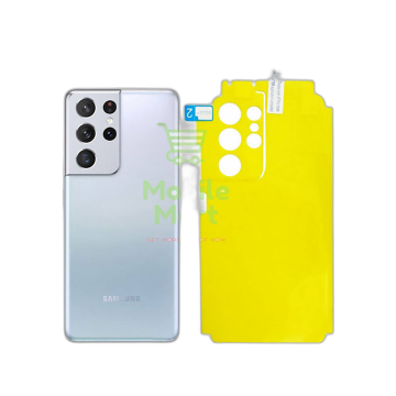 Samsung Galaxy S21 Ulta Back Protection Clear Jelly Soft Ultra Clear Jell For Samsung Galaxy S21 Ulta - Image 2