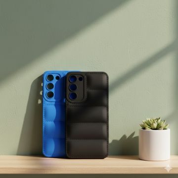 Samsung Galaxy S23 Plus Multicolour Soft Case Puff Cover - Image 2