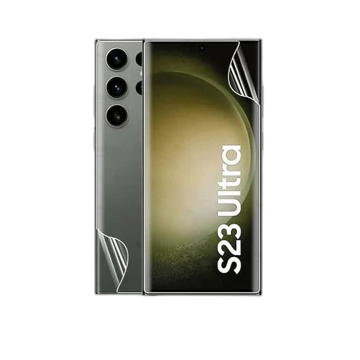 Samsung Galaxy S23 Ultra Front & Back Protection Clear Jelly Soft Ultra Clear Jell For Samsung Galaxy S23 Ultra - Image 2