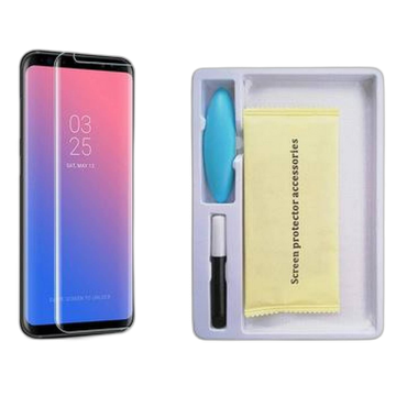 Samsung Galaxy S6 Edge Front UV Tempered Glass Protector For Fully Curved Glass For Samsung Galaxy S6 Edge - Image 2