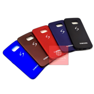 Samsung Galaxy S6 Edge Soft Silicon Multicolour Case
