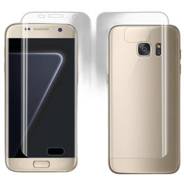 Samsung Galaxy S7 Edge Front & Back Protection Clear Jelly Soft Ultra Clear Jell For Samsung Galaxy S7 Edge - Image 2