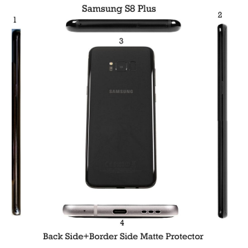 Samsung Galaxy S8 Plus Back Protector Skin Matte Style Protector For Samsung Galaxy S8 Plus - Image 2