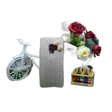 Samsung Galaxy S9 Glittering Bowtie Crystal Bling Mobile Cover