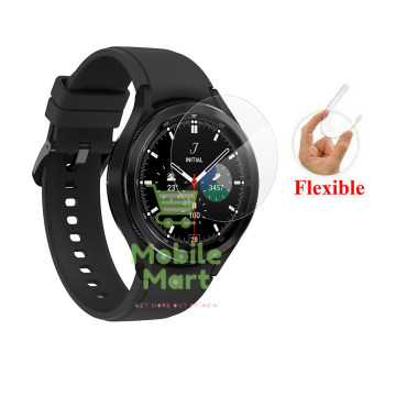 Samsung Galaxy Watch 4 Classic Glass Protector Gorilla Flexible Tempered Glass For Samsung Galaxy Watch 4 Classic - Image 2