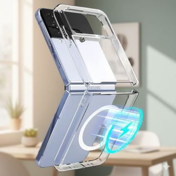 Samsung Galaxy Z Flip 3 Magsafe Transparent Mobile Cover - Image 2