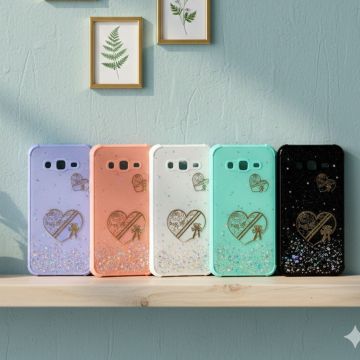 Samsung J5 Back Cover Fancy Still Glitter Style Cover Case For Samsung J5 - Image 2