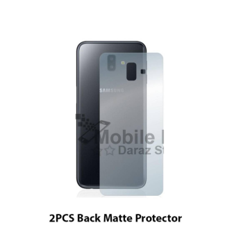 Samsung J6 Plus Back Protector Skin Matte Style Protector For Samsung J6 Plus - Image 2