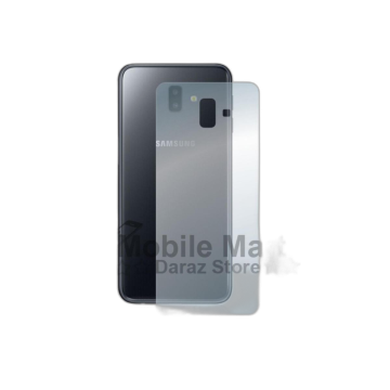 Samsung J6 Plus Back Protector Skin Matte Style Protector For Samsung J6 Plus  - Image 2