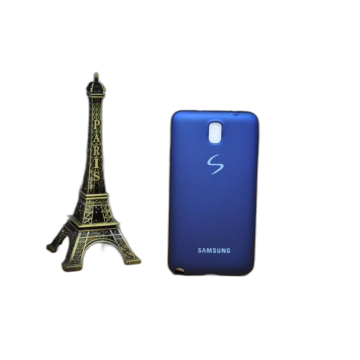 Samsung Note 3 Neo Back Cover Soft Matte TPU Case Cover For Note 3 Neo - Blue - Image 2
