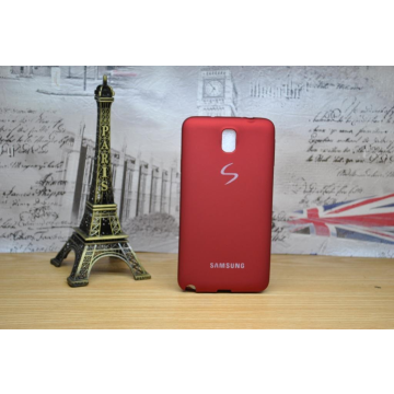 Samsung Note 3 Neo Back Cover Soft Matte TPU Case Cover For Note 3 Neo - Red - Image 2