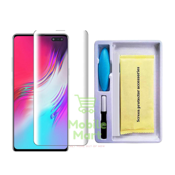 Samsung S10 5G Front UV Tempered Glass Protector For Fully Curved Glass For Samsung S10 5G - Image 2