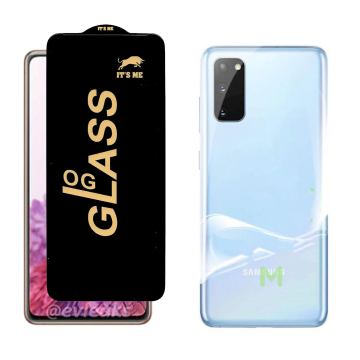 Samsung S20 FE Protection Pack: OG Glass + Clear Back Jelly Film - Image 2