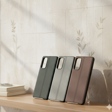 Samsung S20 FE Slim Shockproof Leather Cover - Image 2