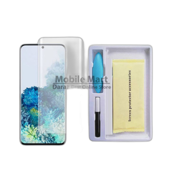 Samsung S20 Front UV Tempered Glass Protector For Fully Curved Glass For Samsung S20 - Image 2
