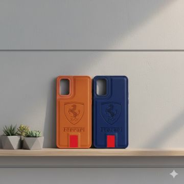 Samsung S20 Soft Ferrari Style Leather Cover - Image 2
