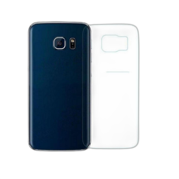 Samsung S6 Edge Back Protection Clear Jelly Soft Ultra Clear Jell For Samsung S6 Edge - Image 2