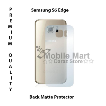 Samsung S6 Edge Back Protector Skin Matte Style Protector For Samsung S6 Edge  - Image 2