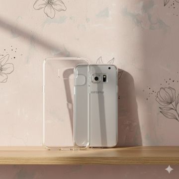 Samsung S6 Edge Plus Transparent Soft Crystal Clear Cover