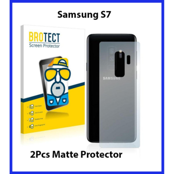 Samsung S7 Back Protector Skin Matte Style Protector For Samsung S7  - Image 2