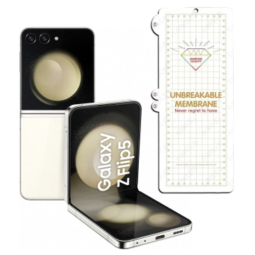 Samsung Z Flip 5 Front Membrane Sheet Protector Edge To Shiny Film For Galaxy - Image 2