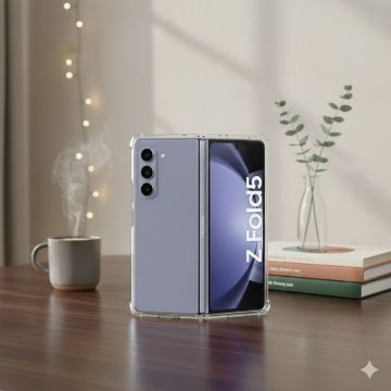 Samsung Z Fold 5 Transparent Bumper Cover - Image 2