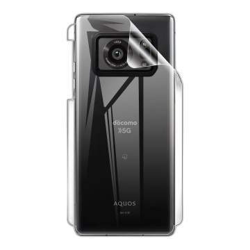 Sharp Aquos R6 Back Protection Clear Jelly Soft Ultra Clear Jell For Sharp Aquos R6 