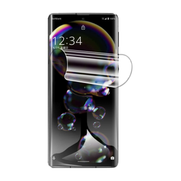 Sharp Aquos R6 Front Jelly Protector Soft Film Protection Hydrogel - Image 2