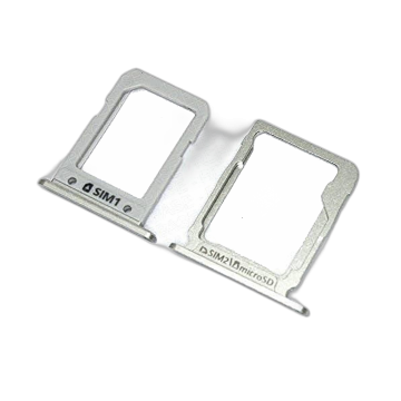 SIM Tray for Samsung Galaxy A8 2015 - Seamless Fit (Silver) - Image 2