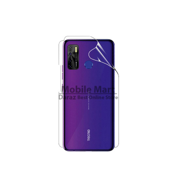 Tecno Camon 15 Back Protection Clear Jelly Soft Ultra Clear Jell For Tecno Camon 15 - Image 2
