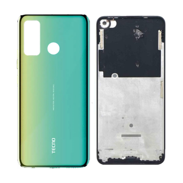 Tecno Camon 15 Rear Complete Body Casing Housing Replacement For Camon 15 - Green - Image 2