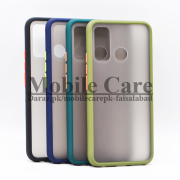 Tecno Camon 15 Smoky Matte Armor Case - Image 2