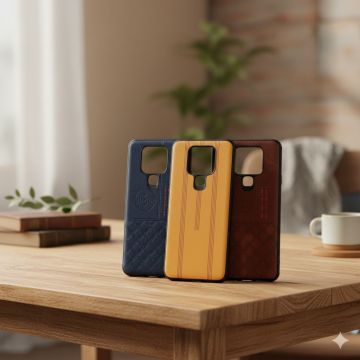 Tecno Camon 16 Multicolour Leather Cover - Image 2