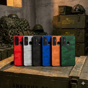 Tecno Camon 17 Multicolour Soft Leather Cover - Image 2