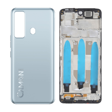Tecno Camon 17 Silver Housing - Image 2