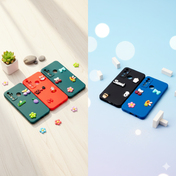 Tecno Camon 17 Soft Kitty Multicolour Mobile Cover - Image 2