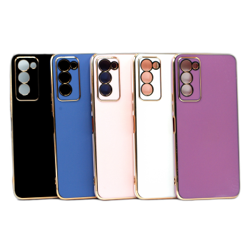 Tecno Camon 18 Multi Golden Border Camera Protection Cover
