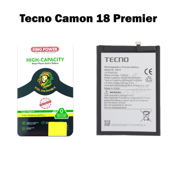 Tecno Camon 18 Premier Battery Replacement - King Power 5000mAh (BL-48DX) - Image 2