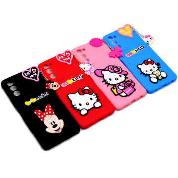 Tecno Camon 18P Hello Kitty Braslate Chain Soft Cover - Image 2
