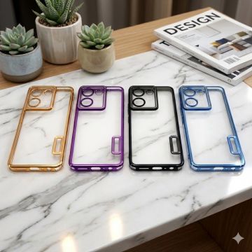 Tecno Camon 20 Multi Chrome Border Camera Protection Cover - Image 2
