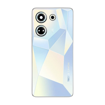 Tecno Camon 20 Silver Housing - Image 2