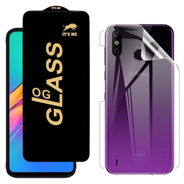 Tecno Camon 30 Pro 5G Clear Bundle: OG Glass + Back Jelly Camera Lens - Image 2