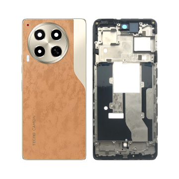 Tecno Camon 30 Rear Complete Body Casing Housing Replacement For Camon 30 - Brown - Image 2