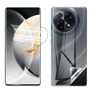 Tecno Camon 30s Front & Back Clear Jelly Protector Soft Film Protection Hydrogel - Image 2