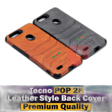 Tecno Pop 2F Soft Leather Cover - Image 2