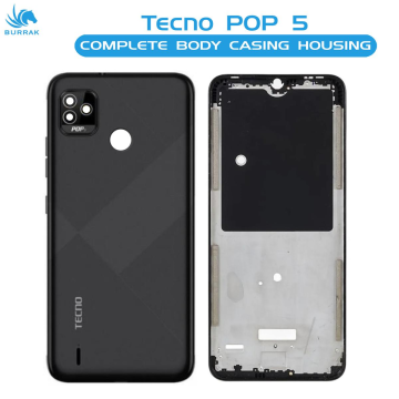 Tecno Pop 5 Black Casing - Image 2