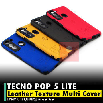 Tecno Pop 5 Lite Soft Texture Leather Style Mobile Cover - Image 2