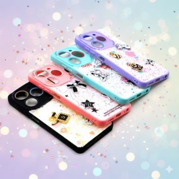 Tecno Pop 8 Glitter Star Style Mobile Cover - Image 2